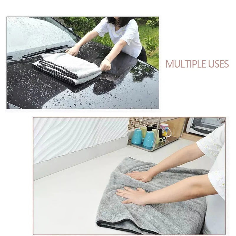 Mikrofaser Autowäsche Tuch – Super saugfähig & kratzfrei