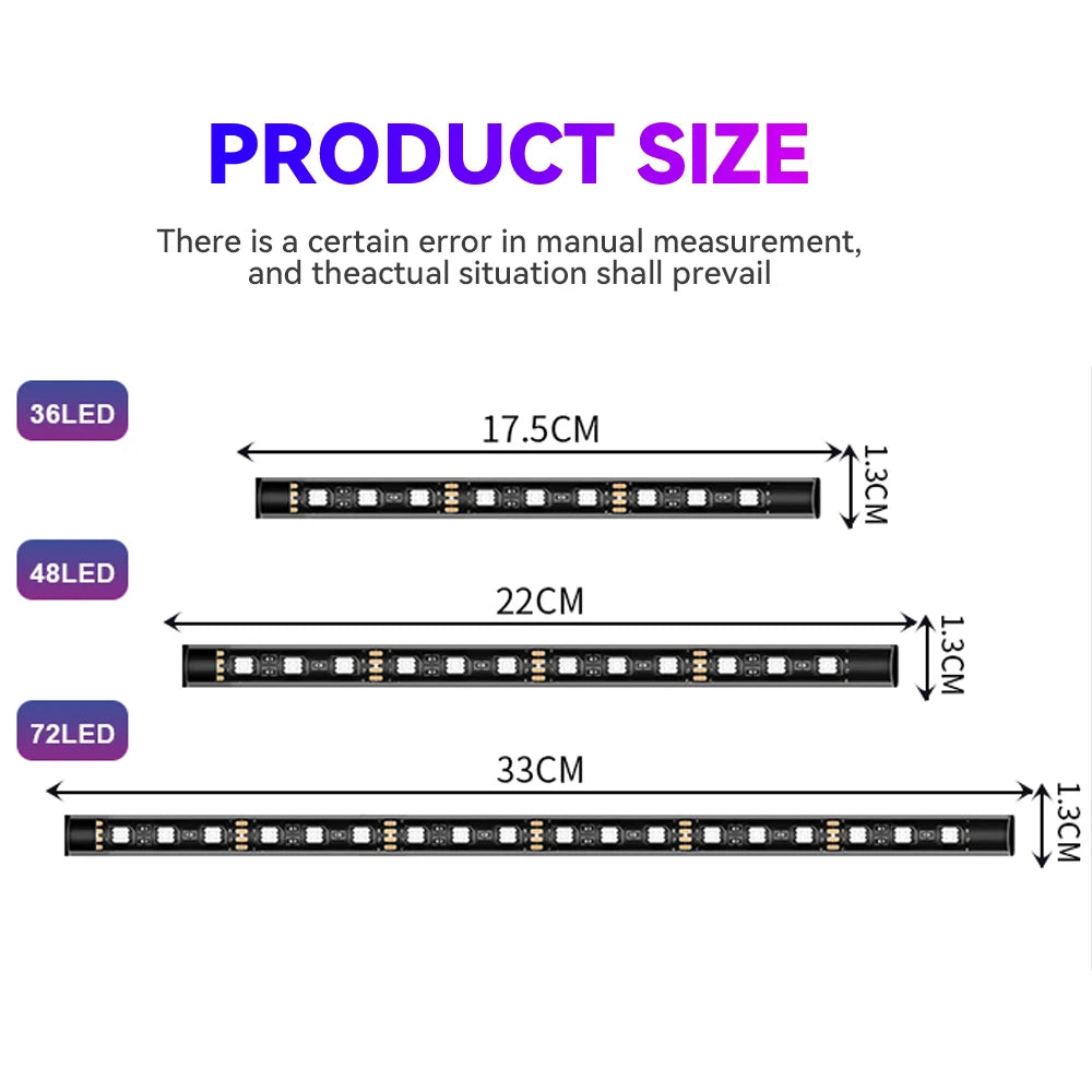 DRIVYX DriveGlow Kit – RGB LED Innenraumbeleuchtung fürs Auto